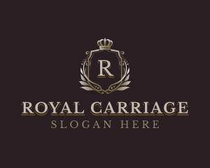 Premium Royal Shield logo design