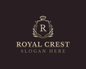 Premium Royal Shield logo design