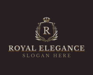 Premium Royal Shield logo design