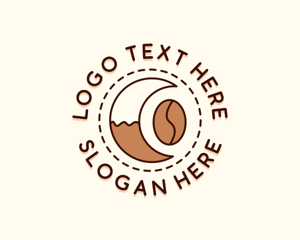 Coffee Bean logo example 1