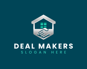 Handshake Realty Deal logo design