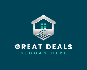 Handshake Realty Deal logo design