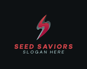 Red Gradient Letter S logo design