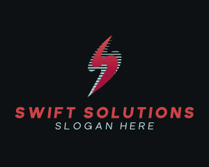 Red Gradient Letter S logo design