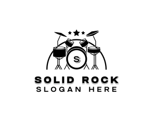 Drum Band Music logo design