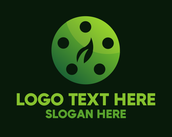 Cinematic logo example 1