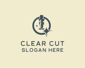 Industrial Laser Machine logo design