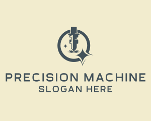 Industrial Laser Machine logo design