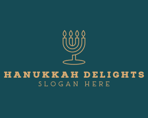 Hanukkah Candle Decor logo