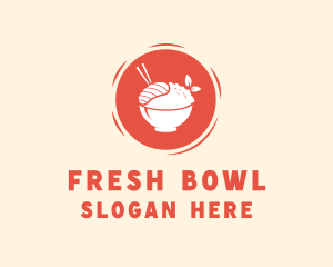 Rice Bowl Dining logo design