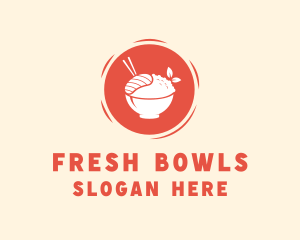 Rice Bowl Dining logo design