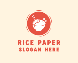 Rice Bowl Dining logo design