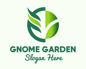 Natural Botanical Garden logo design