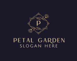 Elegant Wedding Floral logo design