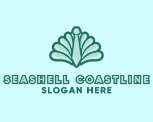 Seashell Clam Necktie logo design