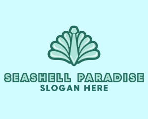 Seashell Clam Necktie logo