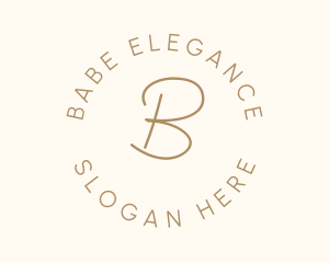 Elegant Round Business logo design