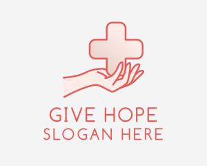 Medical Charity Cross logo design