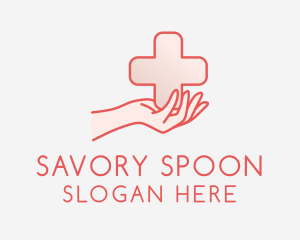 Medical Charity Cross logo design