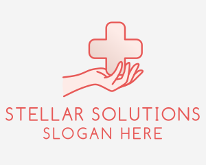 Medical Charity Cross logo design