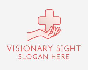 Medical Charity Cross logo design