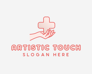 Medical Charity Cross logo design