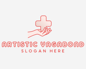 Medical Charity Cross logo design