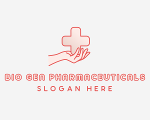 Medical Charity Cross logo design