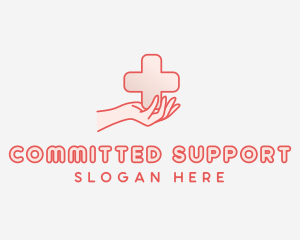 Medical Charity Cross logo design