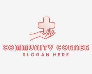 Medical Charity Cross logo design