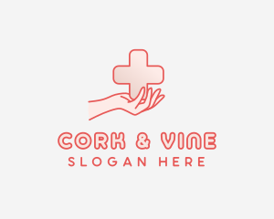 Medical Charity Cross logo design