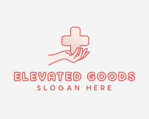 Medical Charity Cross logo design