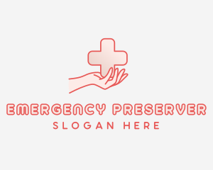 Medical Charity Cross logo design