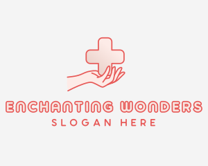 Medical Charity Cross logo design