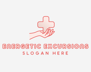 Medical Charity Cross logo design