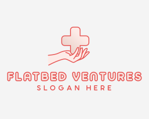 Medical Charity Cross logo design