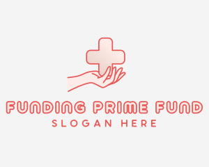 Medical Charity Cross logo design