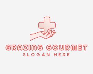 Medical Charity Cross logo design