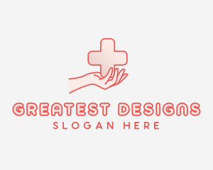 Medical Charity Cross logo design