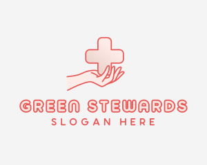 Medical Charity Cross logo design