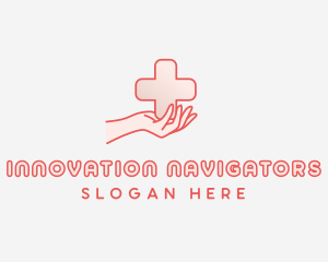 Medical Charity Cross logo design