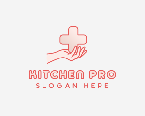 Medical Charity Cross logo design