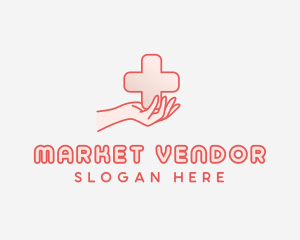 Medical Charity Cross logo design