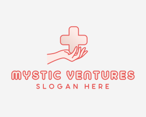 Medical Charity Cross logo design