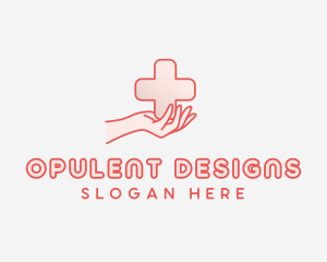 Medical Charity Cross logo design