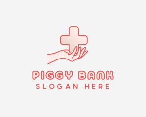 Medical Charity Cross logo design