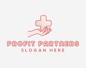 Medical Charity Cross logo design