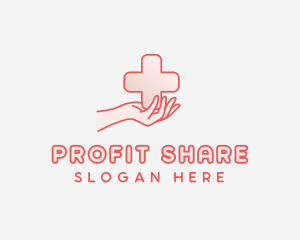 Medical Charity Cross logo design