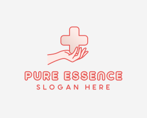 Medical Charity Cross logo design