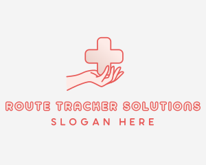 Medical Charity Cross logo design